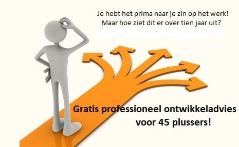 Ontwikkeladvies VIJFENVEERTIGPLUSSERS 45+ Gratis Loopbaanadvies